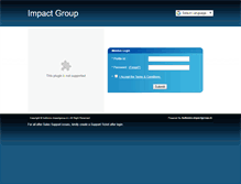 Tablet Screenshot of bulksms.impactgroup.in