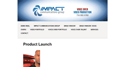 Desktop Screenshot of impactgroup.com